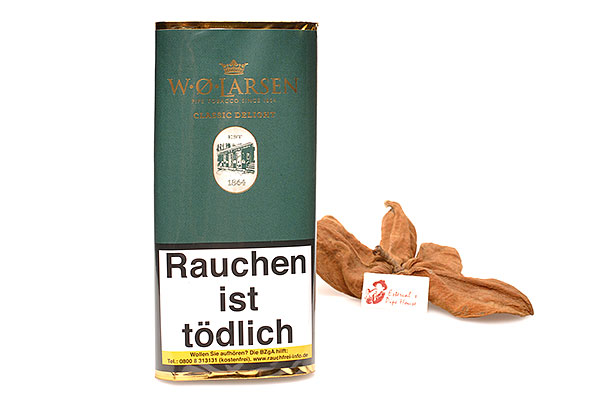 W.Ø. Larsen Classic Delight Pfeifentabak 50g Pouch  W.Ø. Larsen Classic Delight Pfeifentabak 50g Pouch